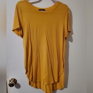 Yellow/ Gold High Low T-Shirt